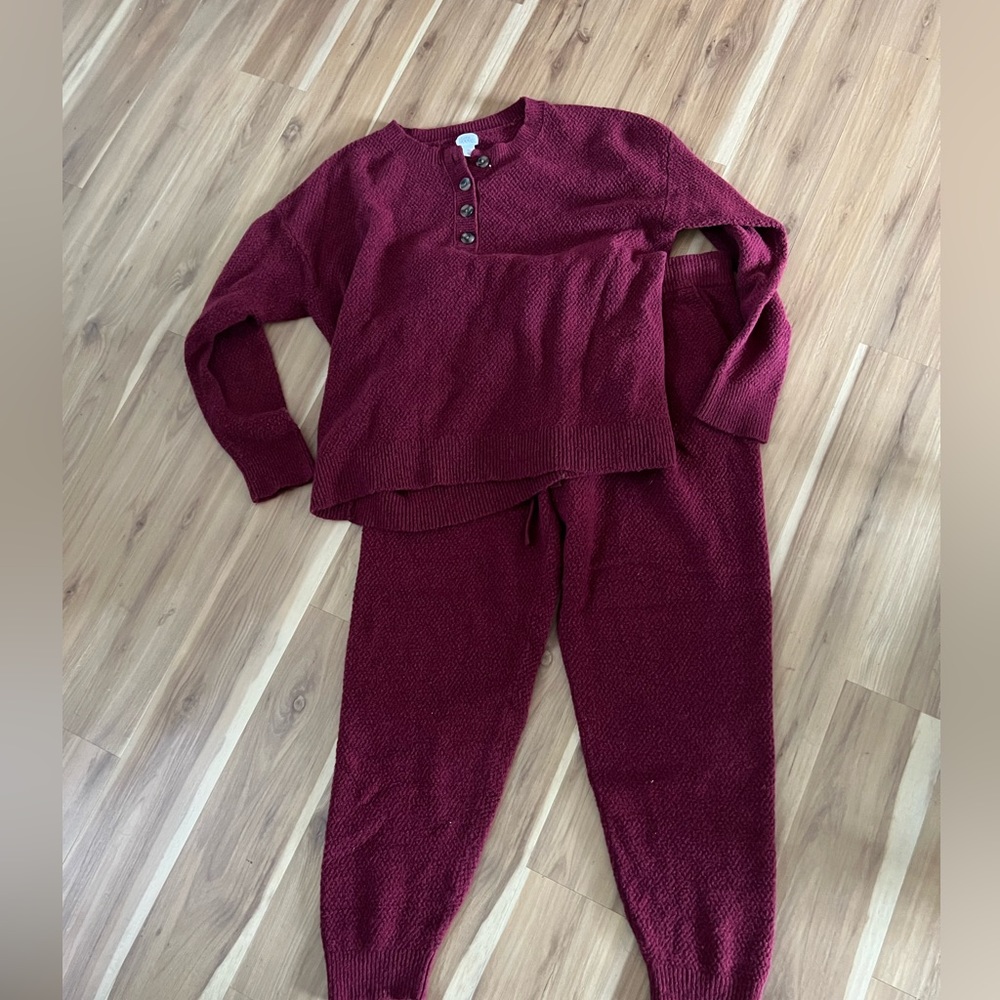 Stars Above Target Brand Lounge Set Maroon Size XL